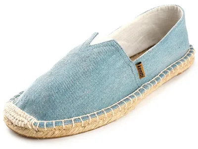 Immagine prodotto di Espadrillas da uomo in tela, design piatto