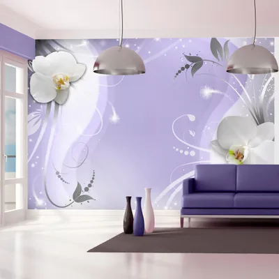 Produktbild von Vlies Tapete ! Top ! Fototapete ! Wandbilder XXL ! 350x256 cm BLUMEN ORCHIDEE ORNAMENT ABSTRAKT b-A-0149-a-d