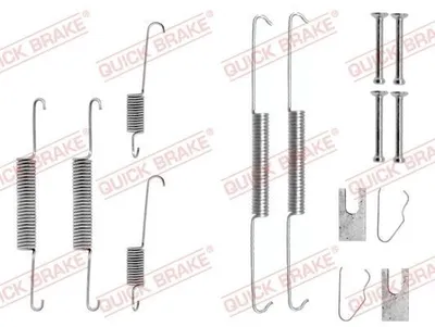 Produktbild von QUICK BRAKE Zubehörsatz Bremsbacken 105-0645 Hinten für BMW 5 Limousine (E34)