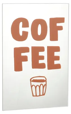 Spiegel koffie Braun