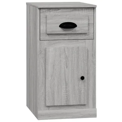Produktbild von vidaXL Beistellschrank mit Schublade Grau Sonoma 40x50x75 cm