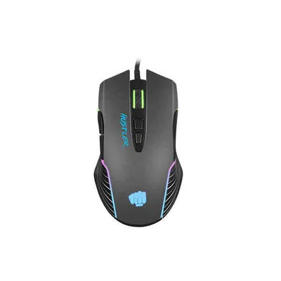 Zdjęcie produktu dla Mysz przewodowa Fury Hustler optyczna Gaming 6400 DPI czarna RGB