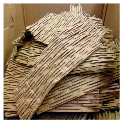 Produktbild von Verpackungsmaterial/Füllmaterial/Packpolster aus geschreddertem Karton, optimale Polstereigenschaften - 112 Liter, 10 kg