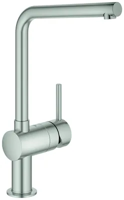 Produktbild von GROHE Minta, Edelstahl, Hebelgriffe, Einzelbild, Keramik, 4,6 cm, 360°