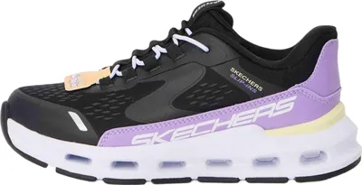 Image de Skechers Glide-Step + Vista Lane Slip-On Noir BKPR Taille UE 40