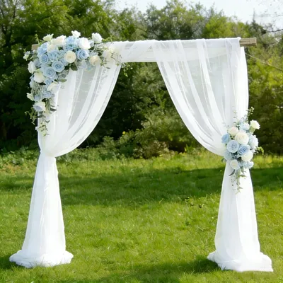 Productafbeelding van Witte Tule Stof per Meter voor Decoratie 12 m x 160 cm