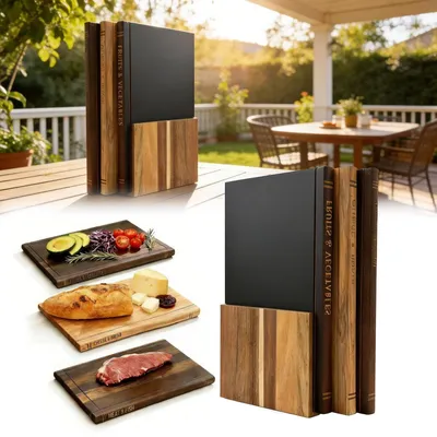 Productafbeelding van Set van 3 Houten Snijplanken voor de Keuken