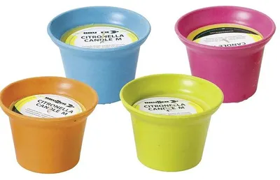 Produktbild von BRUNNER Kerze Citronella M Melamin Eimer Citronella Öl Ø10cm H8,5cm mehrfarbig