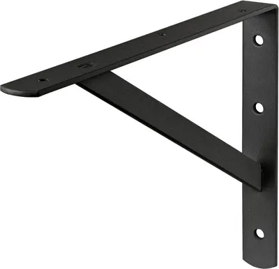 Produktbild von Dolle Regalträger Beam 29,5 x 20,5 x 3 cm schwarz Stahl