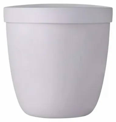 Produktbild von Mepal - Snackpot Ellipse - Praktischer Behälter zum Aufbewahren und Transportieren von Lebensmitteln - Gefriergeeignet - Spülmaschinenfest - 500 ml - Cool grey