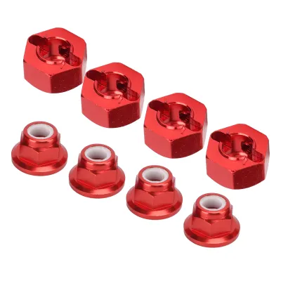 Image de Moyeu hexagonal de roue,Adaptateur hexagonal de roue,Moyeu hexagonal de roue en métal,Adaptateur hexagonal d'extension RC,Combinateur hexagonal d'extension RC,Pièce d'amélioration de roue RC