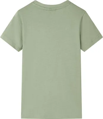 Produktbild von vidaXL Kinder-T-Shirt Helles Khaki 116