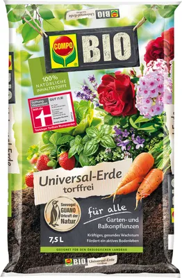 Produktbild von COMPO  Universal-Erde torffrei 7,5 Liter
