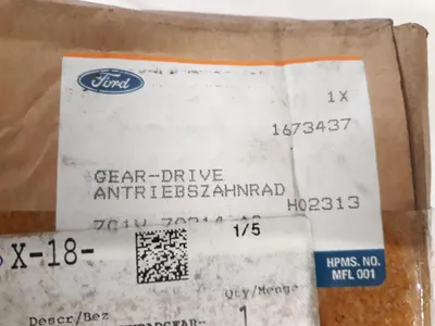 Produktbild von Origina FORD Transit 2006 Getriebe Zahnrad 1673437