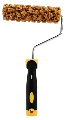 Produktbild von Textur-Farbroller, 15,2 cm, Farbrollerpinsel mit Griff für Wandmalerei, Werkzeug zum Mischen, Hervorheben, lose Malerei und kräftige Strichtechniken
