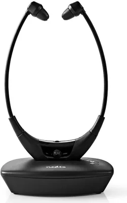 Produktbild von Nedis Kabellose Kopfhörer  Radiofrequenz (RF)  In-Ear  Ladestation  schwarz