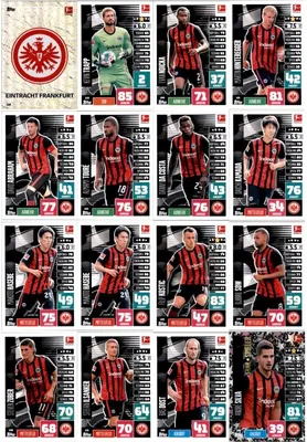 Produktbild von Topps Match Attax - 2020/21 - Mannschaftspaket - Eintracht Frankfurt
