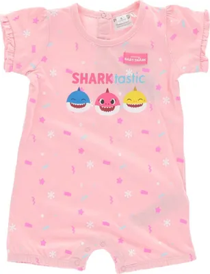 Zdjęcie produktu dla Romper dla niemowląt Baby Shark przytulny jednoczęściowy bawełniany strój dla niemowląt 12 miesięcy