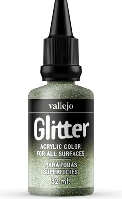 Produktbild von Vallejo Glitter 57601 Gold 32ml Acrylfarben mit Glitzerpartikeln