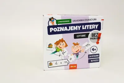 Zdjęcie produktu dla Gra Poznajemy Litery Z Profesorkiem 05029