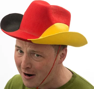 Immagine prodotto di Cappello da cowboy con bandiera tedesca