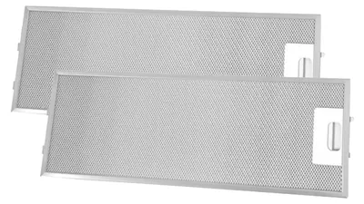 2x Metallfettfilter 350x165 mm für Dunstabzugshaube