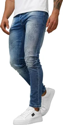 Produktbild von Herren Jeanshose Blau OZONEE NB/MP0009BZ 36