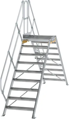 Produktbild von Günzburger Steigtechnik Überstieg 45° Stufenbreite 800 mm 9 Stufen - 600949
