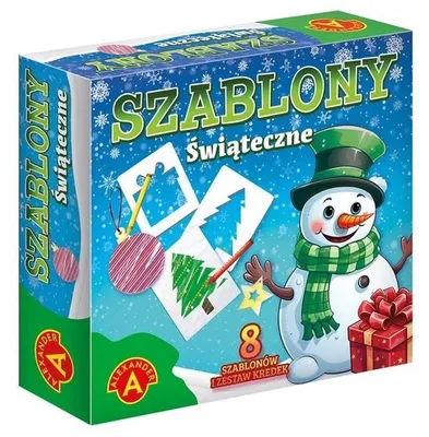 Produktbild von Alexander - -ŠABLONY VÁNOČNÍCH SNĚHULÁKŮ - KREATIVNÍ HRAČKY
