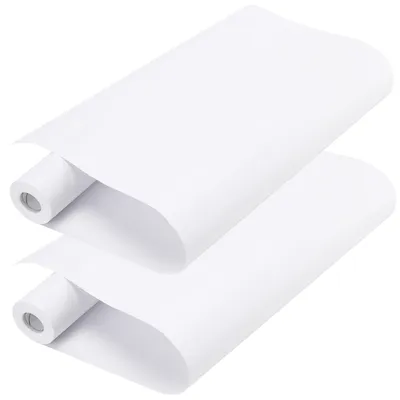Produktbild von Set mit 2 Rollen weißem Zeichenpapier für Kunstprojekte