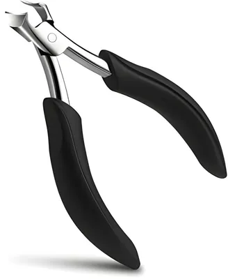 Produktbild von PolkaHome® Professionelle Nagelschere für tief eingewachsene Zehennägel, Präzisionskopfschneider für starke und dicke Nägel aus Edelstahl