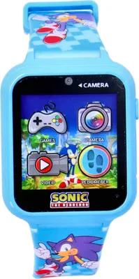 Produktbild von Kinder Smartwatch Sonic , Kinderuhr mit Selfie Kamera, Foto & Video, Stoppuhr, 6 Spiele, 3 Hintergründe, 10 Zifferblätter, Fitness Tracker, Wecker