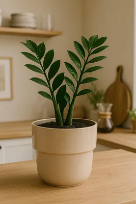 Image de Pots de fleurs ronds Kuple pour l'intérieur et l'extérieur - Crème - 70 % de matériaux recyclés - avec drainage - 37 x 32 cm - 26 L