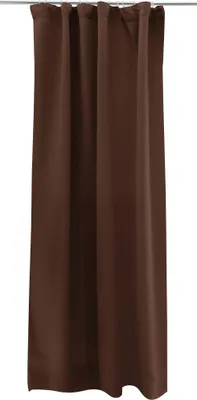 Produktbild von Victoria M. AURORA Vorhang mit Kräuselband, verdunkelnd, 140 x 245 cm, braun verdunkelnd, blickdicht, Thermo‑ & Schallschutz, hochwertige Polyester Gardine