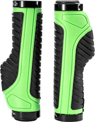 Obrázok produktu pre ROCKBROS Ergonomické rukoväte na riadidlá bicykla Lock-On Grips 1 pár zelená