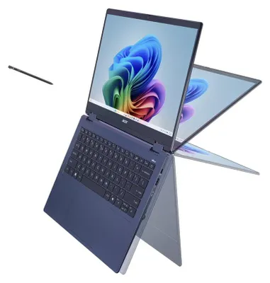 Immagine prodotto di Acer Swift Spin 14 AI, modello 14" X Elite X2E-78100, SSD da 512 GB, 16 GB di RAM, sistema operativo Windows 11