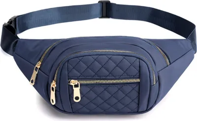 Produktbild von INF Multifunktionale Hüfttasche für Damen Blau