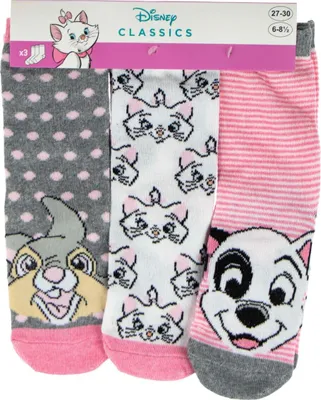 Immagine prodotto di Set di calzini Disney - confezione da 3 calze e calzini divertenti per bambini 27/30 colore 2