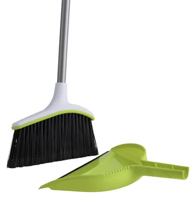 Productafbeelding van Casabella Basics, set van 2 hoekige bezems en een veger, 111,8 cm
