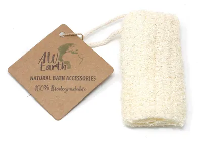 Zdjęcie produktu dla Naturalna gąbka luffa do peelingu, na sznurku - 5 cali (12,7 cm)