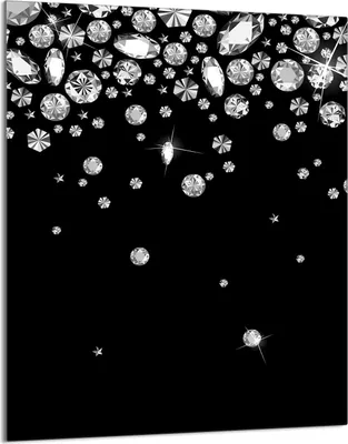 Produktbild von Herdabdeckplatte 40x52 Glaskeramikkochfeld Abdeckung Spritzschutz Glasplatte Deko Schneidebrett, Diamant Schwarz