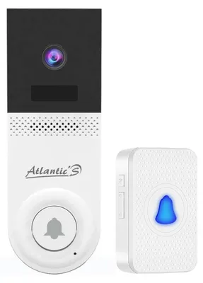 Produktbild von WiFi Video-Türklingel Aufputz mit PIR-Erkennung PV-205W - Atlantic'S