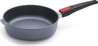 Immagine prodotto di Padella a bordi alti in ghisa Woll Diamond Lite: manico rimovibile, tutti i tipi di piano cottura, compresa l'induzione, Ø 28 cm, altezza 7 cm, 3,5 litri