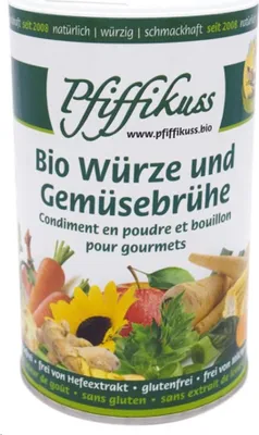 Produktbild von Würze und Gemüsebrühe - Dose 250g