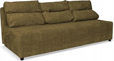 Produktbild von Family Meble Couch Kimo Schlafsofa Schlafcouch mit Bettkasten Freistehendes Lounge Sofa Bequem zum Entspannen Wohnzimmer Wartezimmer Braun(R)