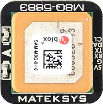 Produktbild von Matek Systems M8Q-5883 Ublox SAM-M8Q GPS & QMC5883L Kompassmodul für RC Drone FPV Rennsport