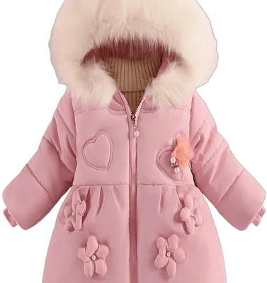 Productafbeelding van Currero Winterjas Meisjes Roze 2-3Y