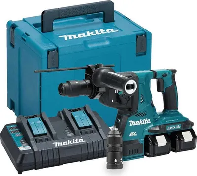 Image de Perfo-burineur SDS+ Brushless 2x5Ah 36V LXT ® MAKITA DHR281PT2J en MAKPAC