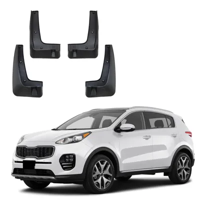 Obrázok produktu pre J&J AUTOMOTIVE | Zásterky, lapače nečistôt pre Sportage 2016-2021 4ks