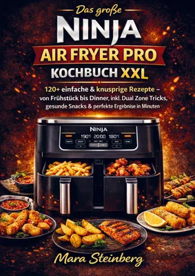 Produktbild von Das große Ninja Air Fryer Pro Kochbuch XXL